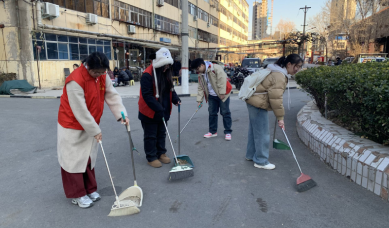 我校雷锋月活动展示