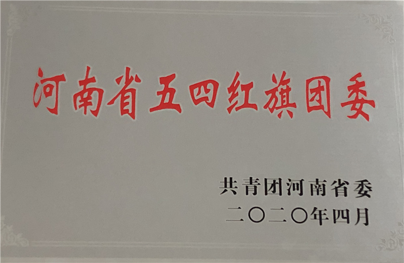 喜报！郑州黄河护理职业学院团委荣获2019年度河南省五四红旗团委荣誉称号